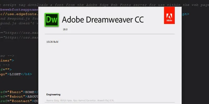 Download Dreamweaver 2018 Full Crack Tải Free Ổn Định 100%
