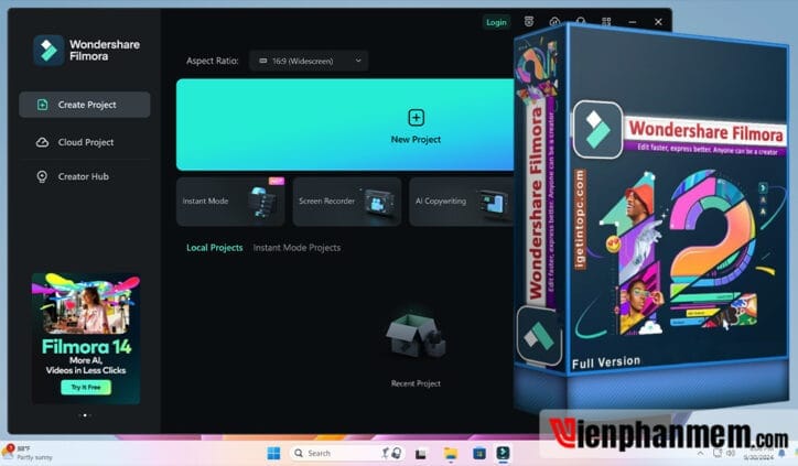 Download Filmora 12 Full Crack Hỗ Trợ Đa Nền Tảng PC/Mobile