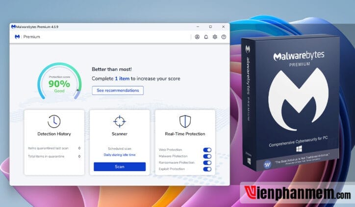 Download Malwarebytes Premium Full hướng dẫn Active vĩnh viễn