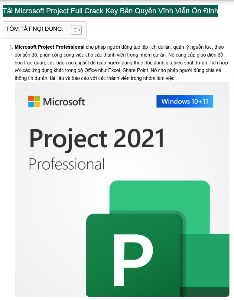Download Microsoft Project Full Crack Window 100