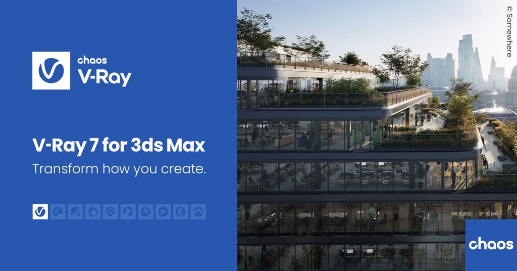 Download Vray 7 for 3Ds Max 2025 Full Crack Tải Miễn Phí